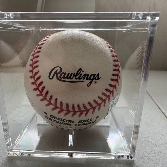 BARRY BONDS SIGNED RAWLINGS BASEBALL AUTOGRAPHED W/COA (PIRATES, GIANTS) - 767 - Picture 2 of 5